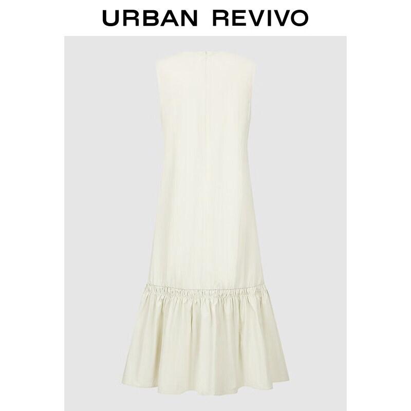 UR2026 Women s Casual Sleeveless Midi Dress M