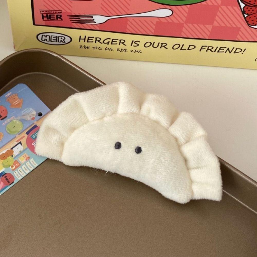 Stuffed Cartoon Plush Keyring Soft Dumpling Plush Pendant Dumpling Plush Keychains Students