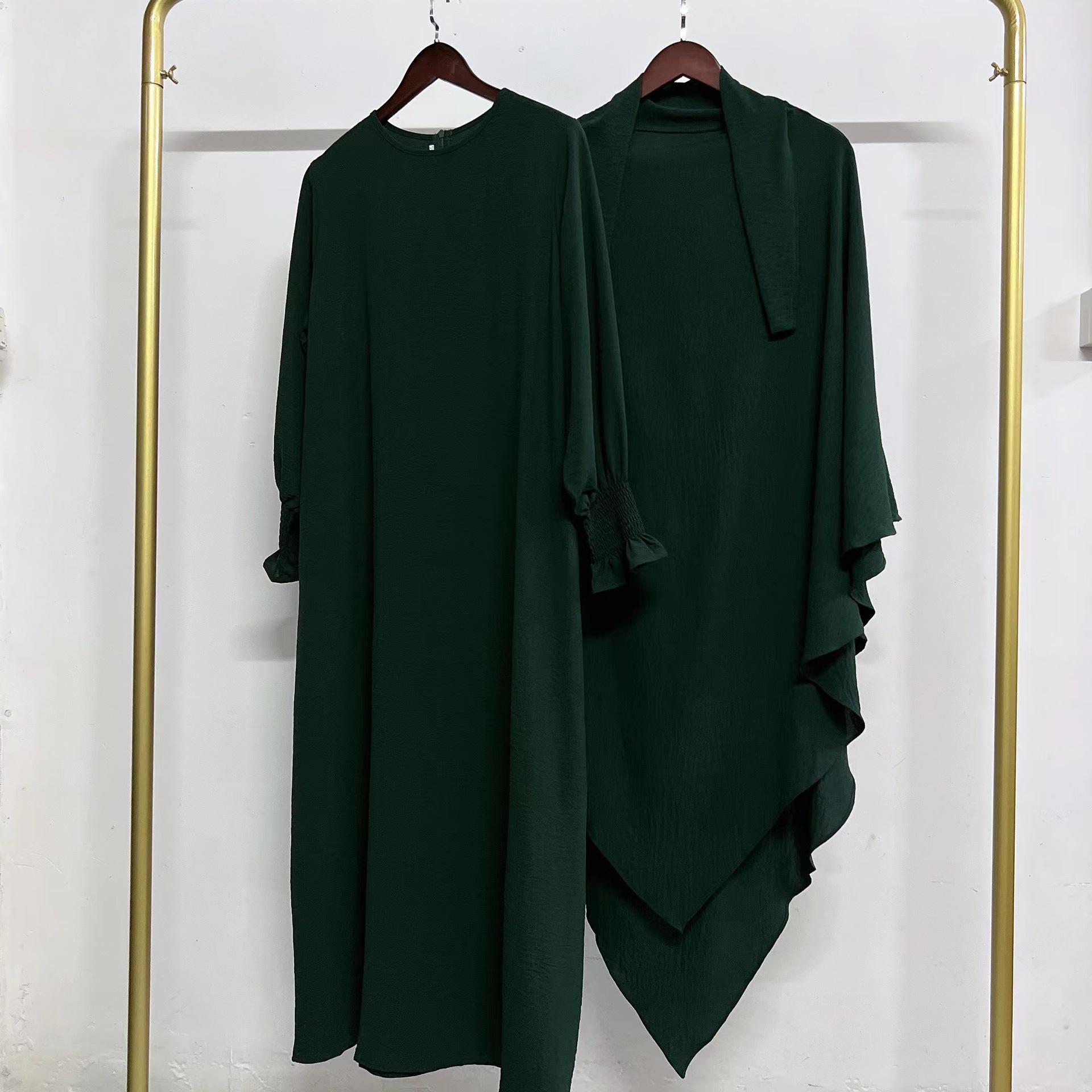 

Комплект из длинной юбки и однослойной шали Yiduoduo XL/2XL