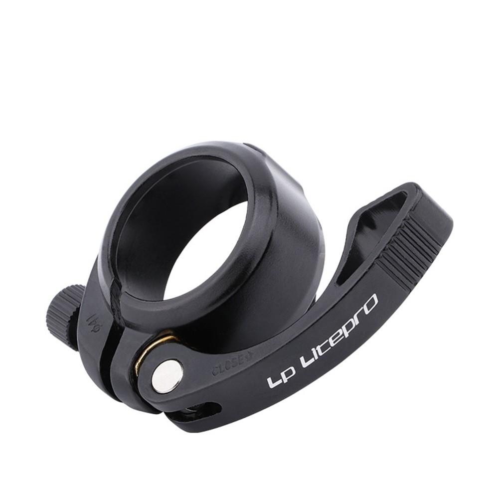 Useful Seatpost Clamp Bicycle Parts Quick Release Seat Clamp Accessories чёрный