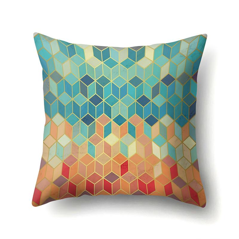 Polyester Pillowcase Automobile Decoration Home Printed Pillowcase
