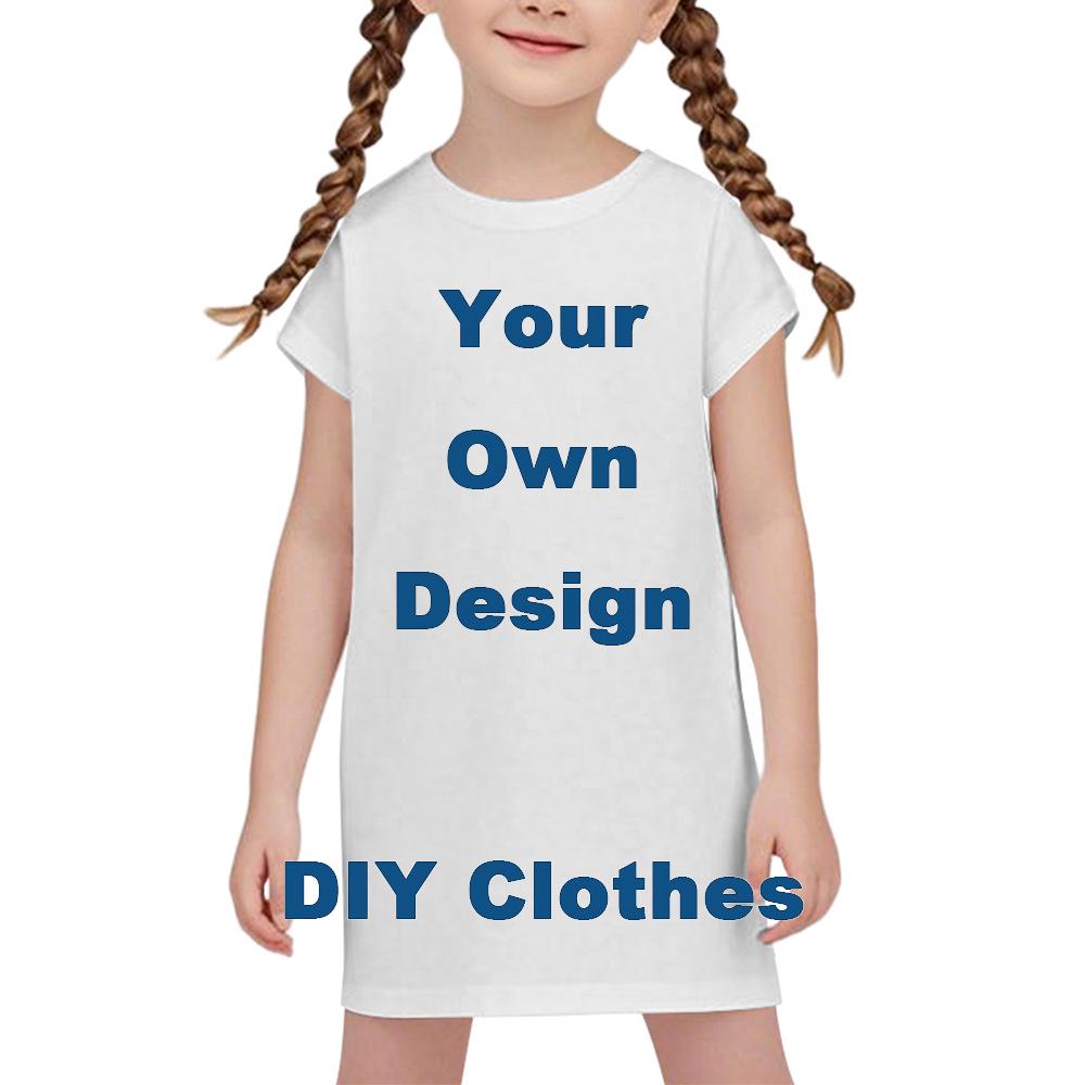 DZ Style Demon Hunter Girl Anime Nightgown – Hot-Selling Cartoon Print Dress