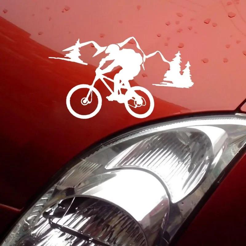 LYKX Mountainbike Rijden Bergweg Auto Stickers Styling Auto Stickers Auto Decals Auto Onderdelen Waterdicht Zonwerend