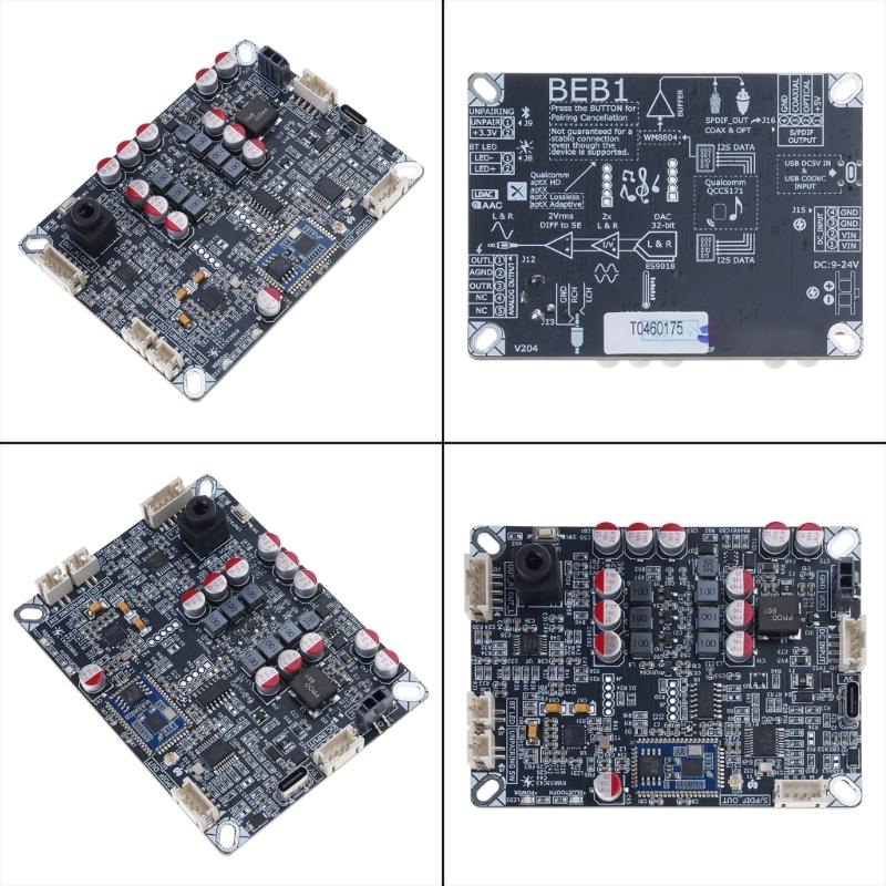 QCC5171 BLE5.3 Soundempfängerplatine mit LDAC-Unterstützung, koaxialen und 3,5-mm-Ausgängen sorgt für drahtlose Klangqualität