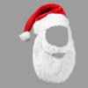Gift Santa Hat and Beard Costume Cosplay Clothing New Year Red Christmas Santa Hats
