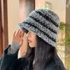 Winter Warm Bucket Hat For Women With Polyester Material Windproof And Cozy Design
