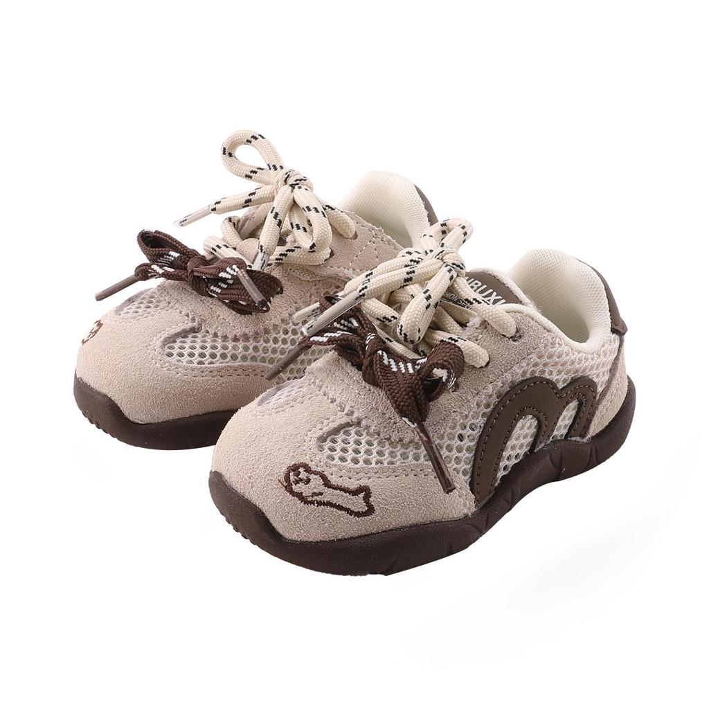 Breathable Mesh Outdoor Running Shoes for Children 10 Months to 3 Years - Boys' and Girls' Spring Soft-Soled Sneakers