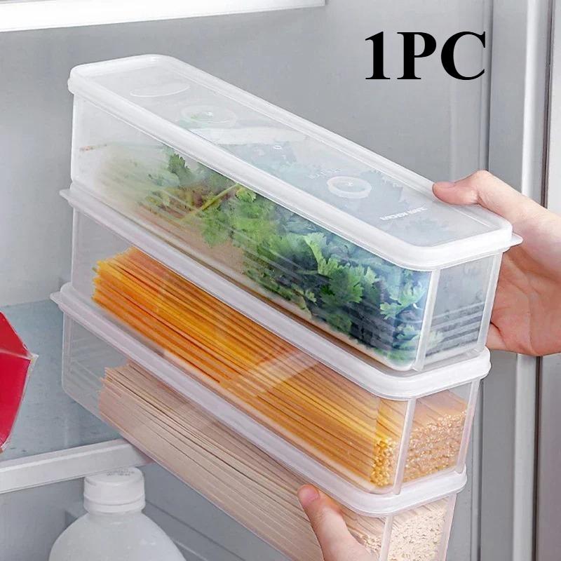 Pudełka do Przechowywania Żywności Pojemnik do Przechowywania Świeżości w Lodówce Artefakt Mały Przezroczysty Szczelny Organizer do Przechowywania Pojemniki
