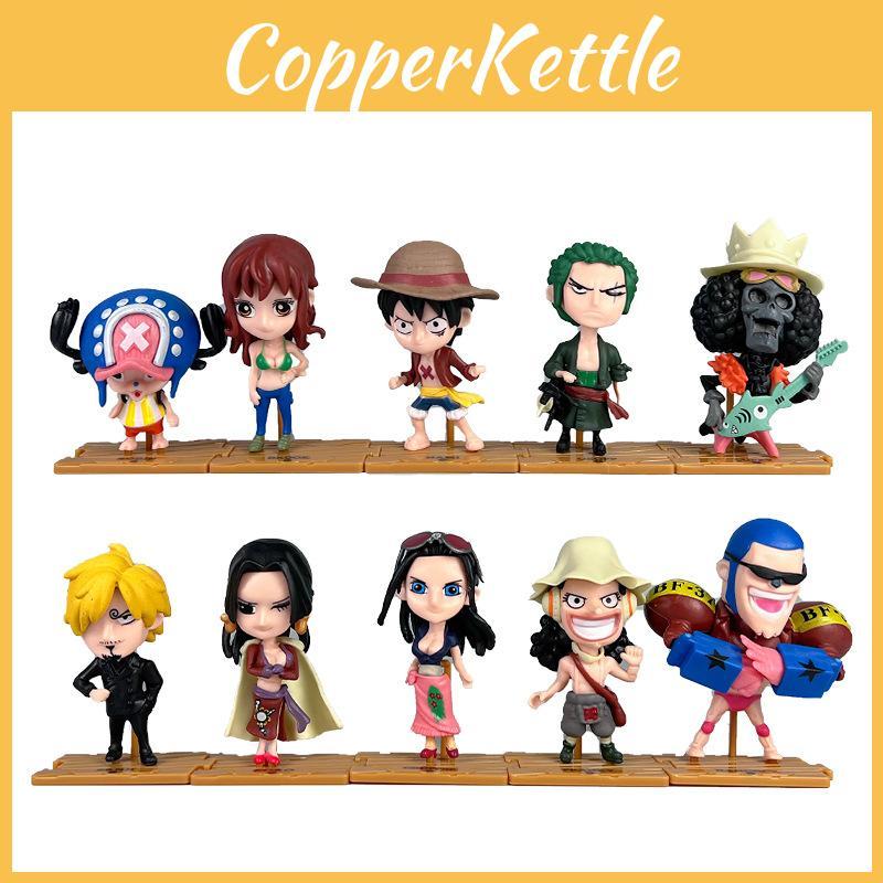 Pvc Piece One Model With Luffy Zoro And Boa Hancock Characters For Anime Fans