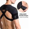1Pcs Adjustable Neoprene Compression Support Cross Strap Double Shoulder Brace For Men Women Sports Injury Pain Relief