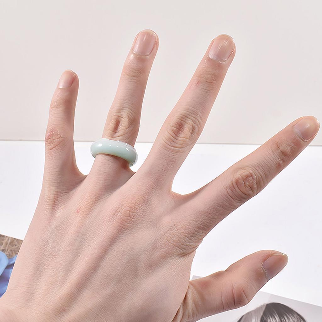 Resin Ring Molds Silicone Ring Molds Assorted Sizes Ring Casting Mold Cat Ears/Circle Jewelry Molds for Pendant Earrings