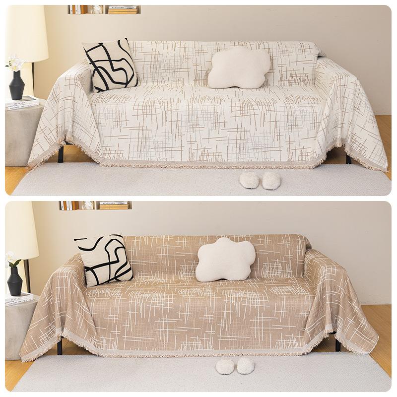 

Ткань для покрытия дивана в минималистском стиле, универсальное всесезонное покрытие, полное покрытие, ощущение высокого класса, чехол для дивана из синели, полное покрытие 180*230cm