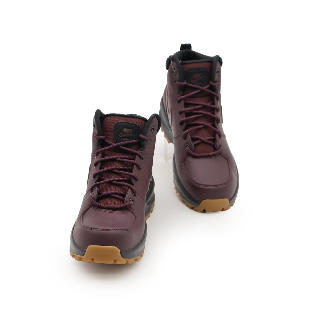 HF7095-600 Nike Manoa Leather Burgundy Crush Black Gum Medium Brown (Men's)