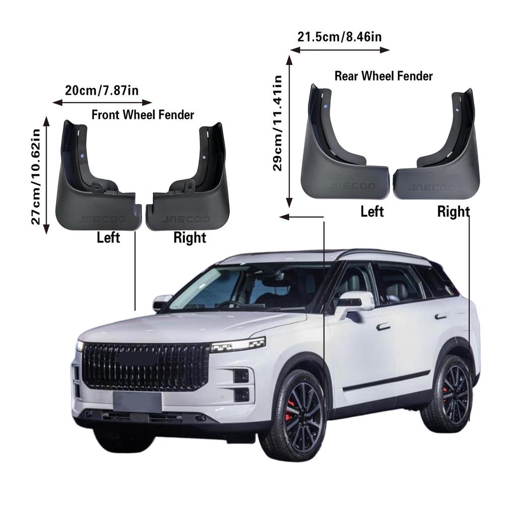 2024 Mudguards for Chery J7 and JAECOO 7: Cross-Border Car Tire Protection