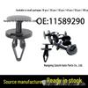 Through-hole Expansion Clip for Buick, Ford, Chevrolet Bumper/Trunk 11589292