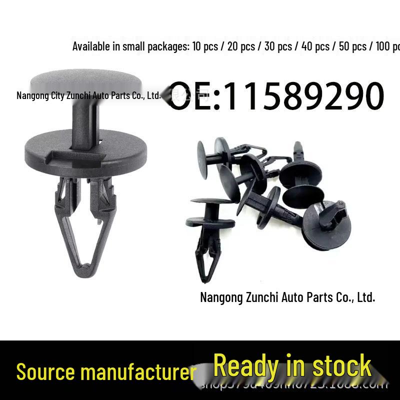 Through-hole Expansion Clip for Buick, Ford, Chevrolet Bumper/Trunk 11589292