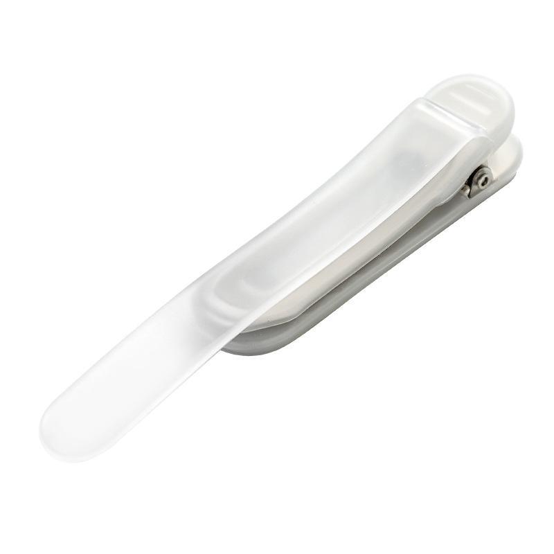[TG835]Transparent Automatic Page Following Bookmark Clip Reusable Soft Touch Portable Reading Marker