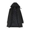 FOMANSH Long Duffle Coat with Hood and Cold Weather and Plus Sizes Men's Hat, Windproof,