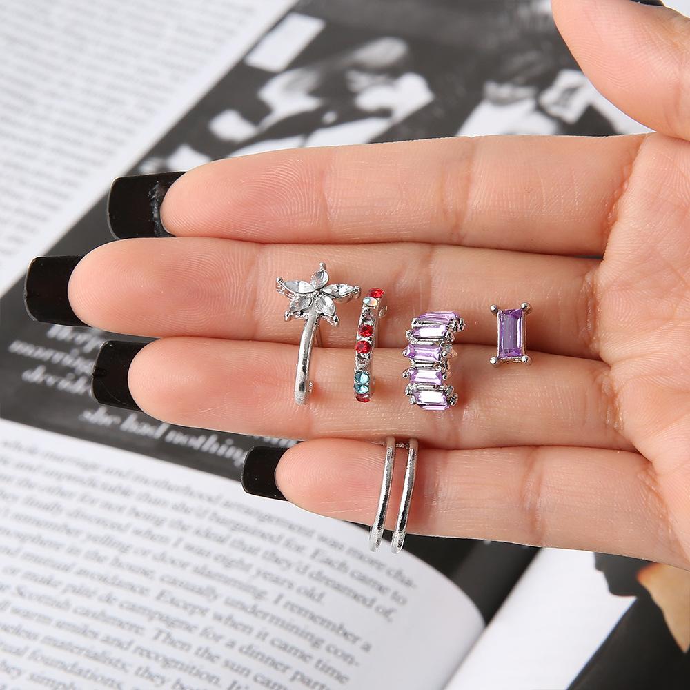 

Минималистичные маленькие красочные эмалированные круглые серьги-кольца для женщин CZ циркон пирсинг хряща серьги-обнимашки модные украшения