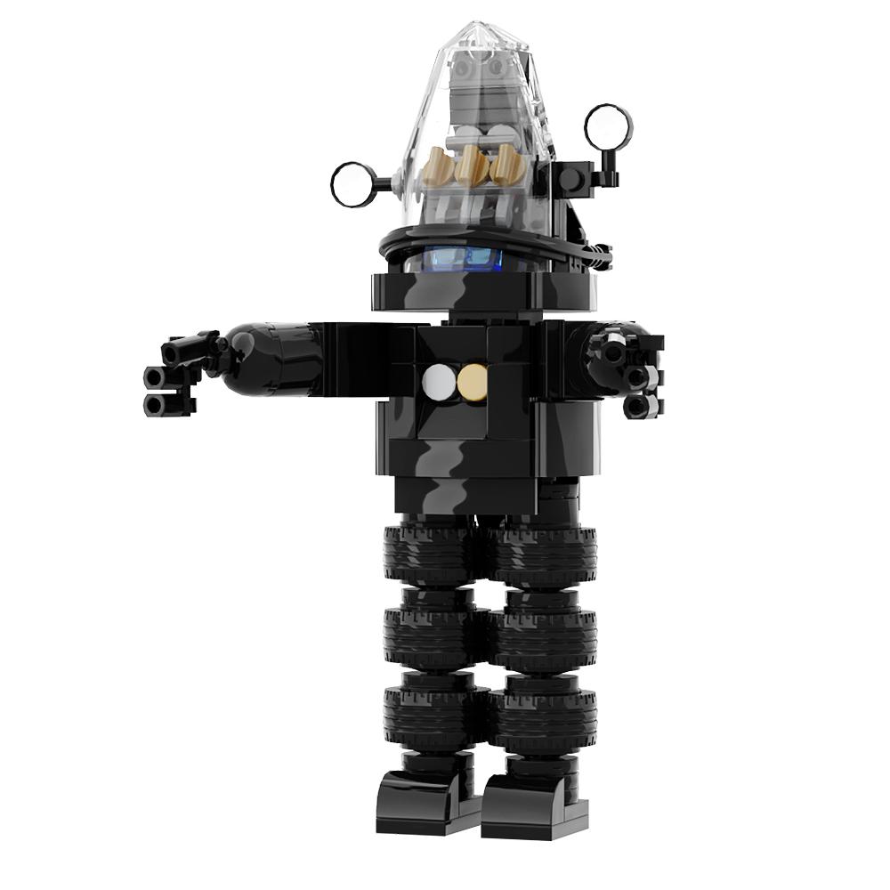 Gobricks MOC Forbidden Planet Robot Bricks Sci Fi Movie Robbie Block Learning-Focused Toys For Kid Birthday Gift