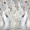 Carta da parati fotografica 3d Stereo Cristallo Diamante Lago dei Cigni Romantico Bello Gioielli Murale da Parete Stile Europeo Carta da Parati 3d Decoro