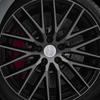 4PCS 56/60/65mm Car Tyre Wheel Center Hub Cap Sticker for Volkswagen VW R Line R32 Touareg Passat Polo 4 Motion MTM Blue Motion