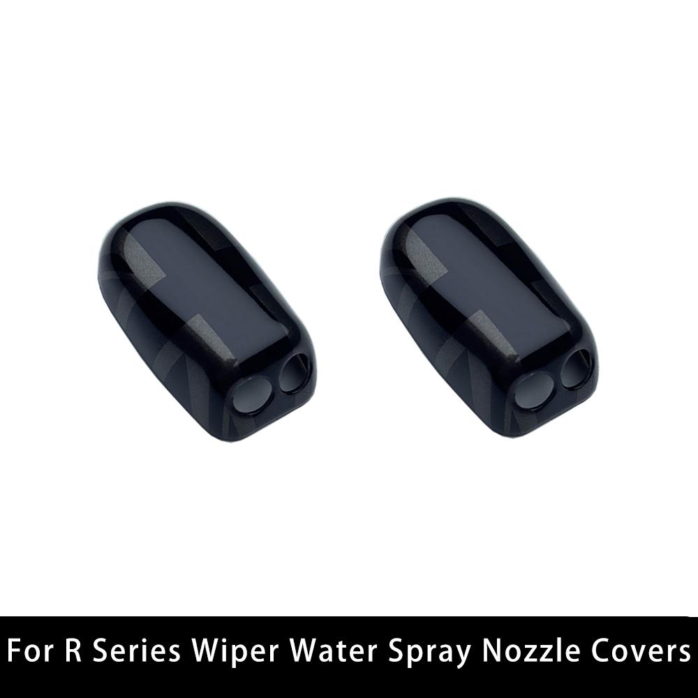 Car Wiper Water Spray Nozzle Covers For MINI One Cooper Countryman R60 Clubman R55 R56 R57 R58 R59 Auto Decoration Accessories