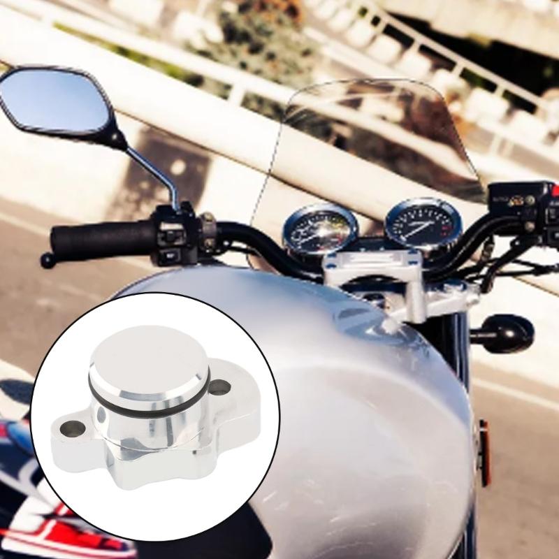 Uprgades Oil Injection Block Cover Easy Install Oil Pump Plugs Cover Ensures Reliable Performances for Bikes  PW50 PW80