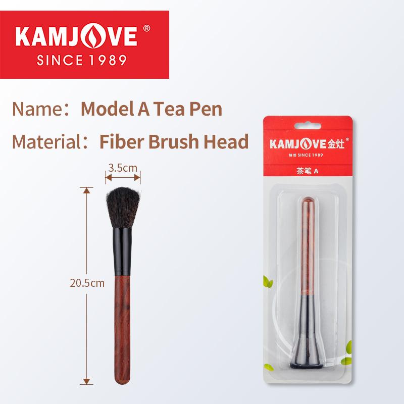 KAMJOVE Heat Resistant Glass Teapot,Puer Kettle Hot Sale 400-900ML Capacity One-click Tea Filter Tea Pot Chinese Kung Fu Teawear