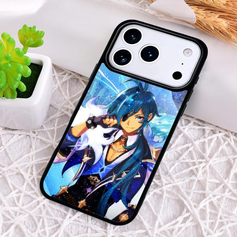 Genshin Impact Kaeya Phone Case for iPhone 17 Air 16 15 11 12 14 13 Pro Max Shockproof Cover