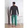 Men's Coton Cotton Long Sleeve Pajama Set Seasonal Product
