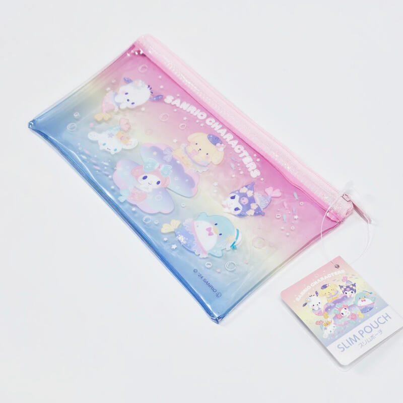 Sanrio Characters Mermaid Slim Pouch