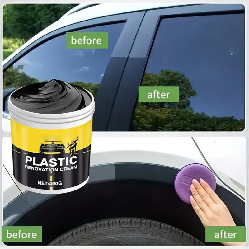 Plastic Restorer Easy To Use Long Lasting Refurbishment Coating Refurbish Paste for Car Plastic Parts