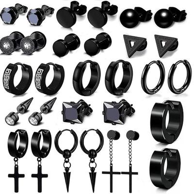 European & American High-End Stainless Steel Light Luxury Women's Stud Earrings - French-Inspired
