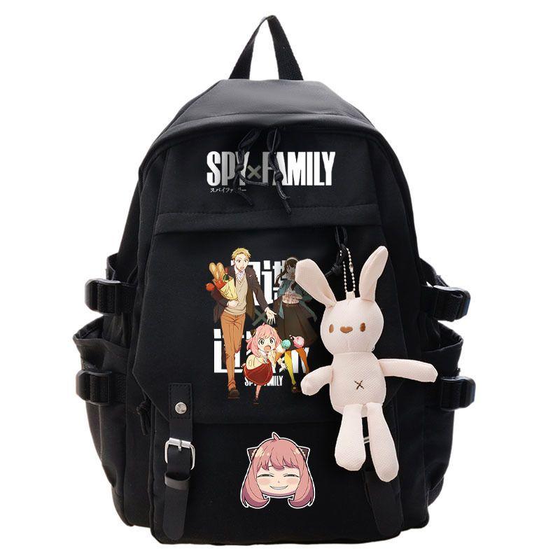 Spy X Family Spy Play House Peripheral Student School Bag Large Capacity Backpack Outdoor Travel Bag