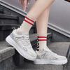 Classic Black White Sneakers for Men Women Comfort Leather Skateboarding Sports Shoes Big Size 48 Men Trainers Basket Homme