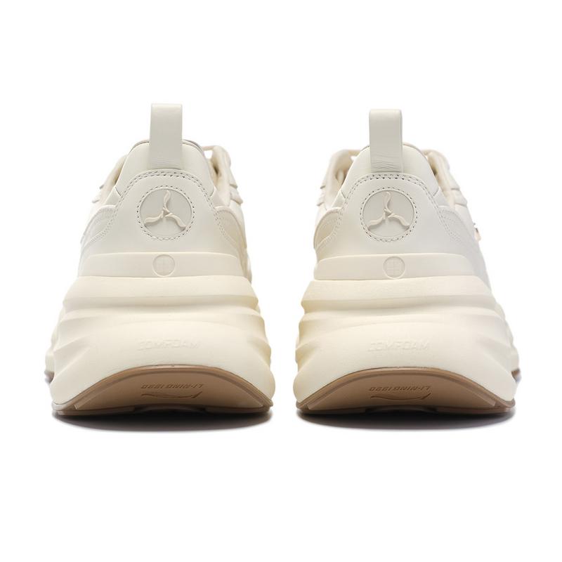 Li-Ning 1990 Classic Series Lightweight High Resilience Casual Shoes Men Sneakers Off-White ALJU017-1