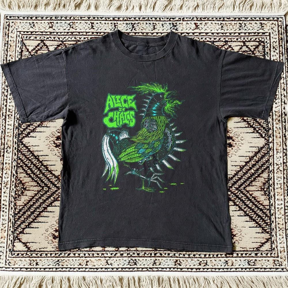 HOT Alice in Chains Black Cotton Tshirt Unisex T-Shirt XXL