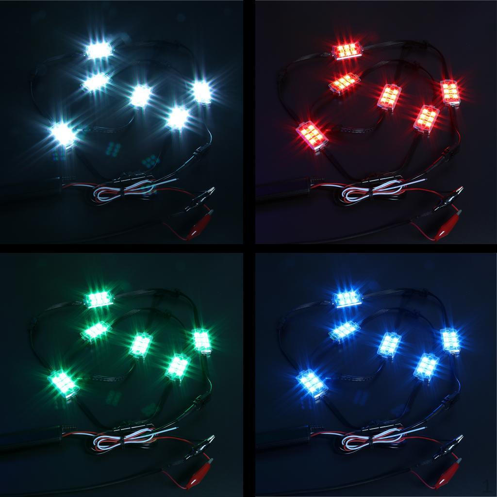

8pcs LED Neon Strip Car Motorcycle