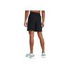 Under Armour Logo Print Lace-Up Quick-Dry Mid-Waist Casual Shorts Men Bottoms Black 1382622-001