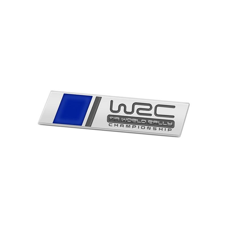 WRC FIA World Rally Championship Logo Car Decor Grille Badge Sticker Metal Fender Trunk Tailgate Emblem Universal Car Accessorie