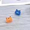 2026 Glow In The Dark Cute Frog Rings Lover Resin Acrylic Ring for Women Girls Couple Luminous Ring Summer Animal Jewelry Gift