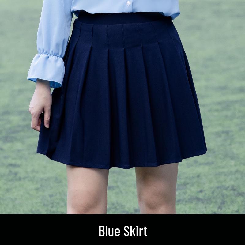 Women's College Style Long-Sleeve Shirt Dress - 2022 Spring Collection