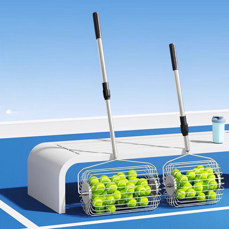 Portable Rolling Tennis Ball Picker