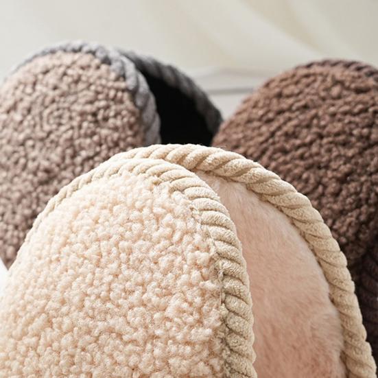 Winter Earmuffs Thickened Plush Windproof Coldproof Outdoor Ear Protection Earmuffs High-elastic Ear Protection