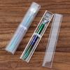 3 PCS/box Single Pen Transparent Pen Case Ballpoint Pen Protection Case Delicate Pen Plastic Packing Case Mini Pencil Case Gifts