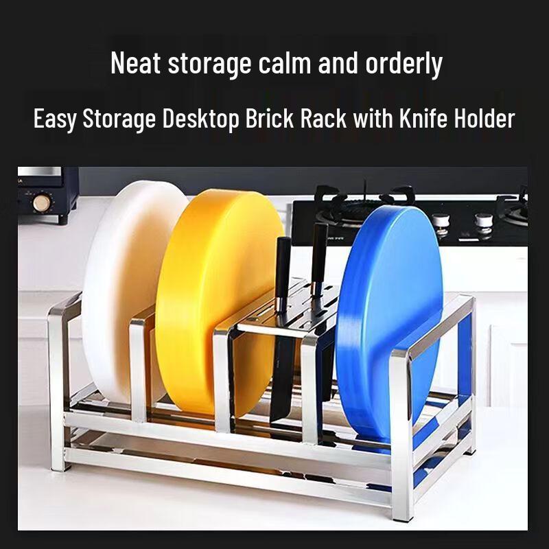 Stainless Steel Cutting Board Storage Rack