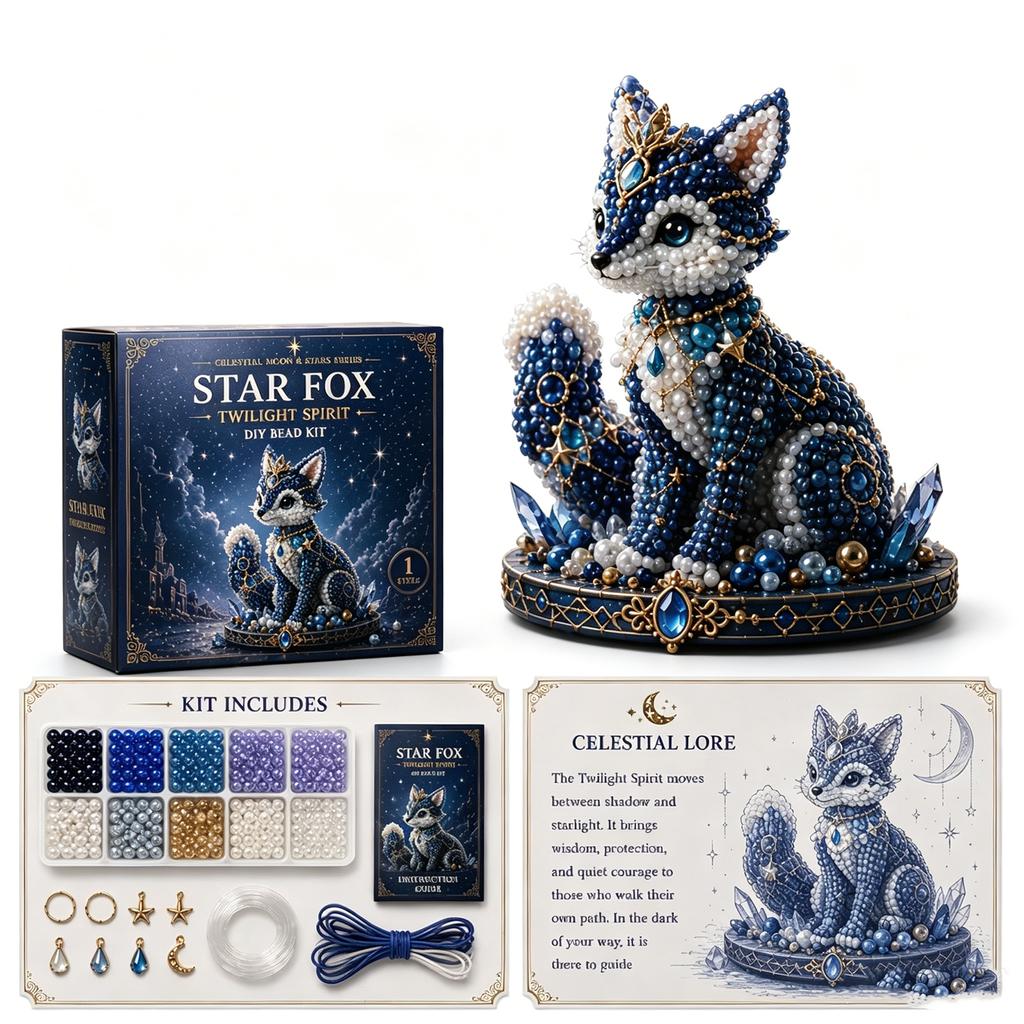 Kit per Arte con Perline 3D Fai da Te Fatto a Mano con Istruzioni Set per Lavori a Maglia con Perline Set per Ricamo con Perline Regalo per Principianti e Appassionati di Artigianato