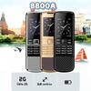 8800A 2G Slide Phone: Simple Keypad for Seniors and Students, Ideal As a Functional Backup.