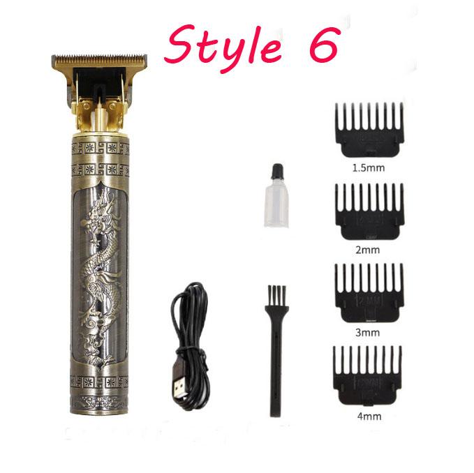 Hair Trimmer Machine ABS Plastic Shell USB Cordless Hair Cutting Machine Face Beard Clipper for Men Electric Shaver